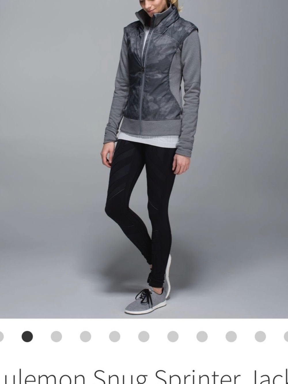 The Lululemon Snug Sprinter Jacket size 6